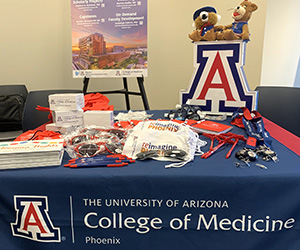 A College of Medicine – Phoenix Information Table
