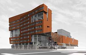 Biosciences Medical Partnership architectural rendering