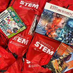 All the students received a Connet2STEAM backpack, their own STEAM anatomy kit and a STEAM kit as a classroom resource for their teacher