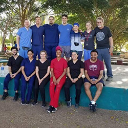 Pho with Her Medical Student Classmates in the Dominican Republic for a Global Health Trip
