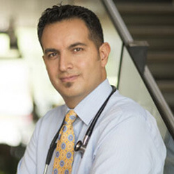 Dr. Farshad Fani Marvasti, a practicing physician and director of Public Health, Prevention and Health Promotion at the College of Medicine – Phoenix