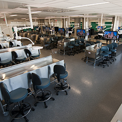 The Gross Anatomy Lab at the College