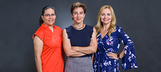 Rebecca Fisher, PhD, Amelia Gallitano, MD, PhD, and Melissa Herbst-Kralovetz, PhD