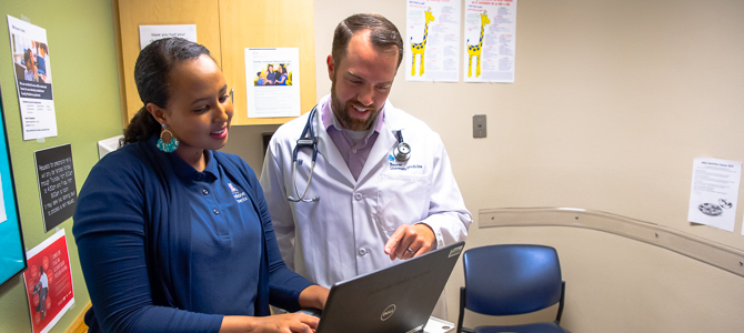 A Medical Scribe in the Hospital Setting