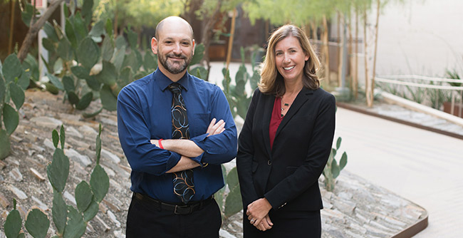 Jonathan Lifshitz, PhD, and Katie Brite, MD