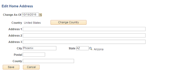 Updating your UAccess Address