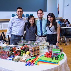 Dr. Marvasti with Students from the Culinary Medicine Interest Group