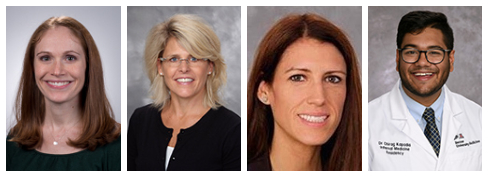 Christina Bergin, MD, Donna Holland, MD, Elise Barney, DO, and Chirag Kapadia, MD