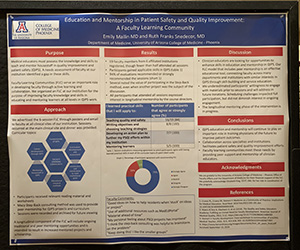 An Education and Mentorship in Patient Safety and Quality Improvement Research Poster