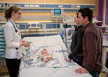 4th Year Students at Phoenix Children's ICU photo