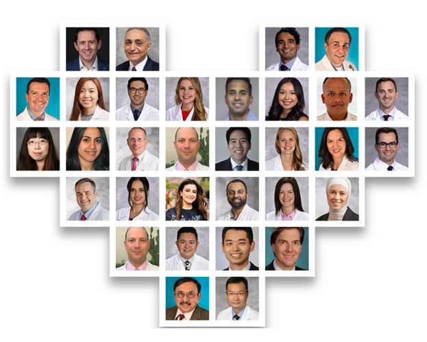 Gastroenterology fellows and faculty collage