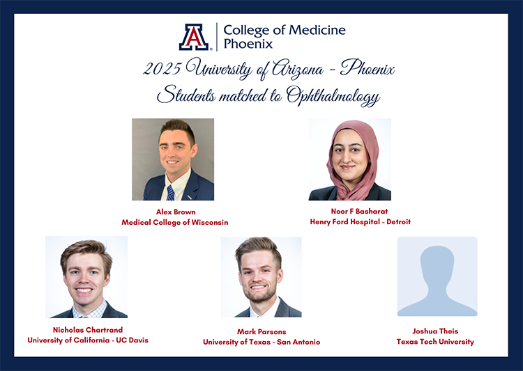 students graduating from University of Arizona College of Medicine