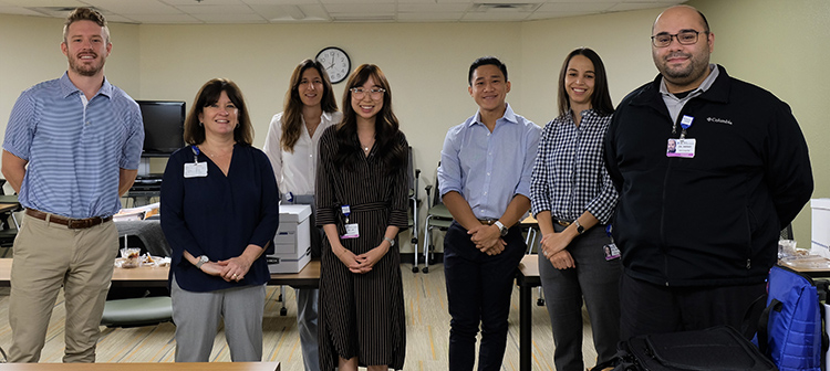 The Class of 2024 with program Director Andrea Waxman, MD