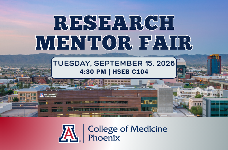 Research Mentor Fair Banner