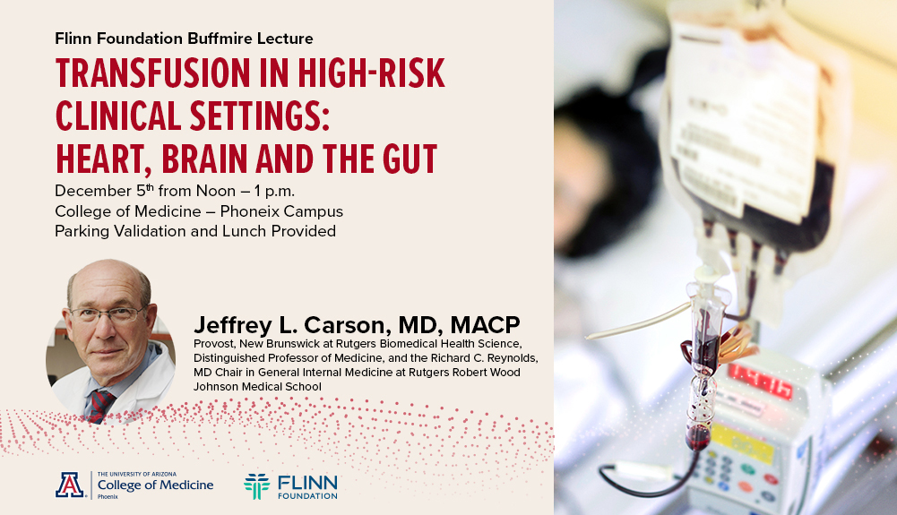 Graphic for Dr. Carson's lecture