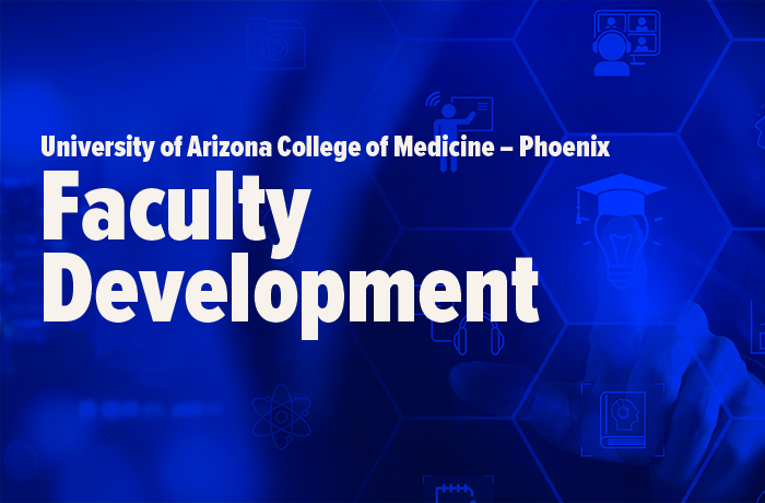 A graphic for the Faculty Development series