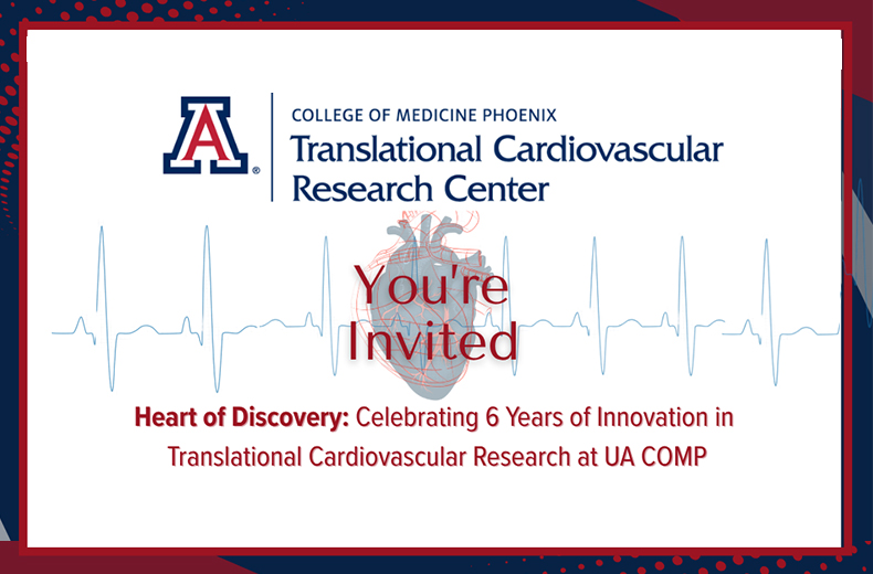 U of A COM-P TCRC Celebration banner