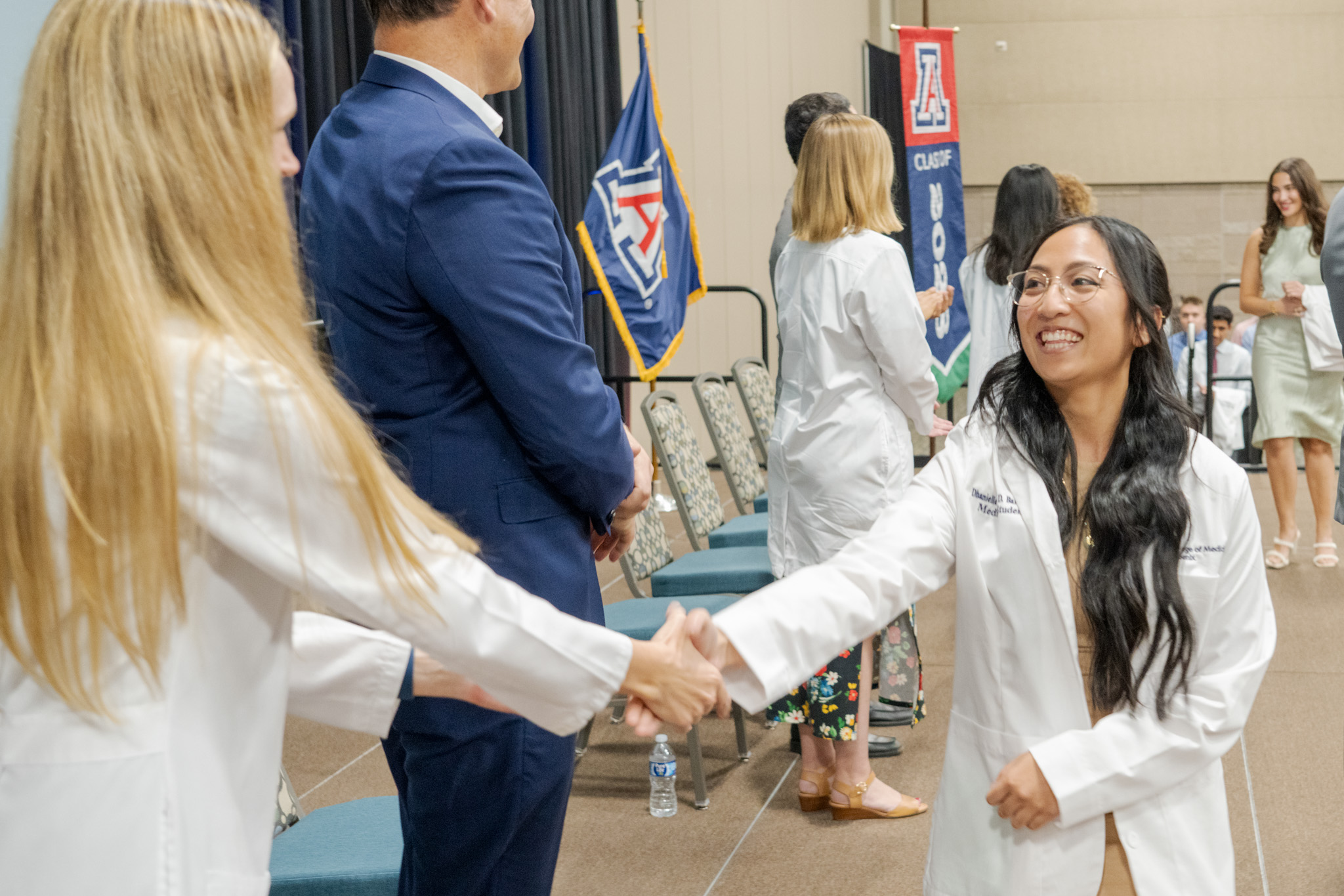 Friday, July 19, the Class of 2028 celebrated their White Coat Ceremony