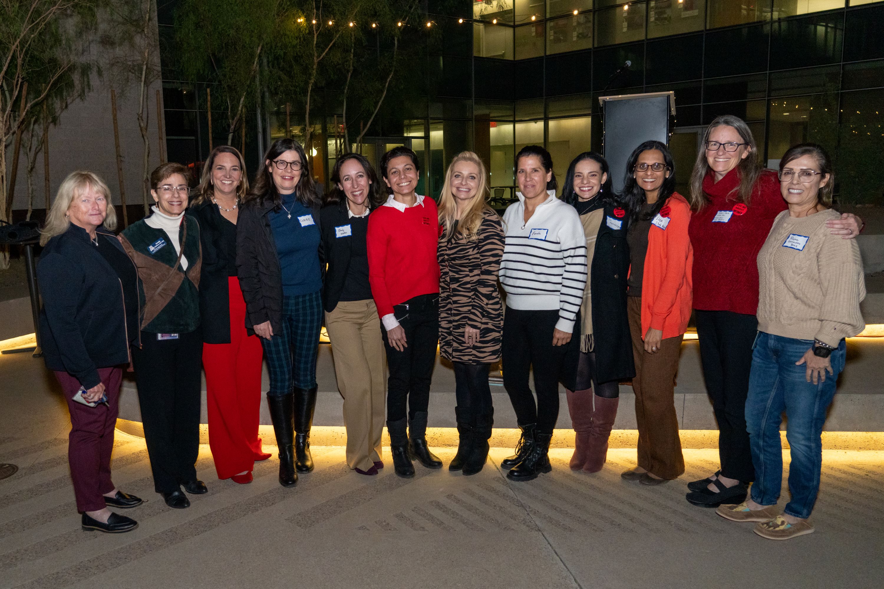 Members of the college's Women in Medicine and Sciences group