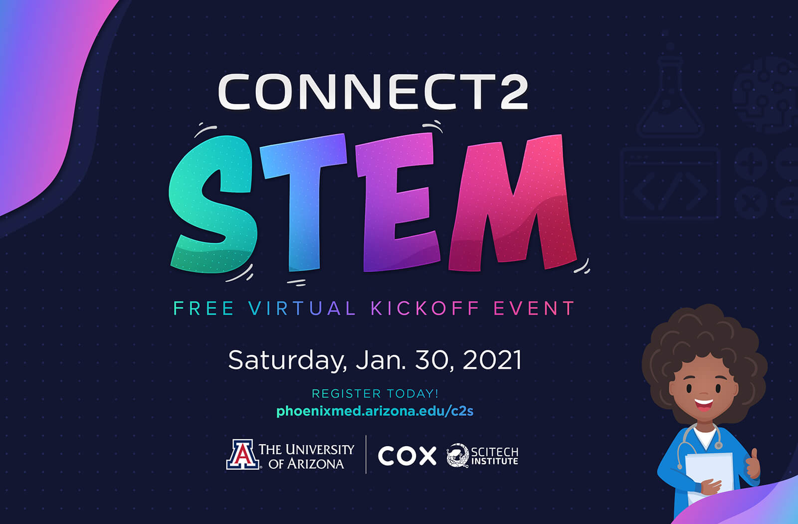 A Promotional Piece for Connect2STEM 2021