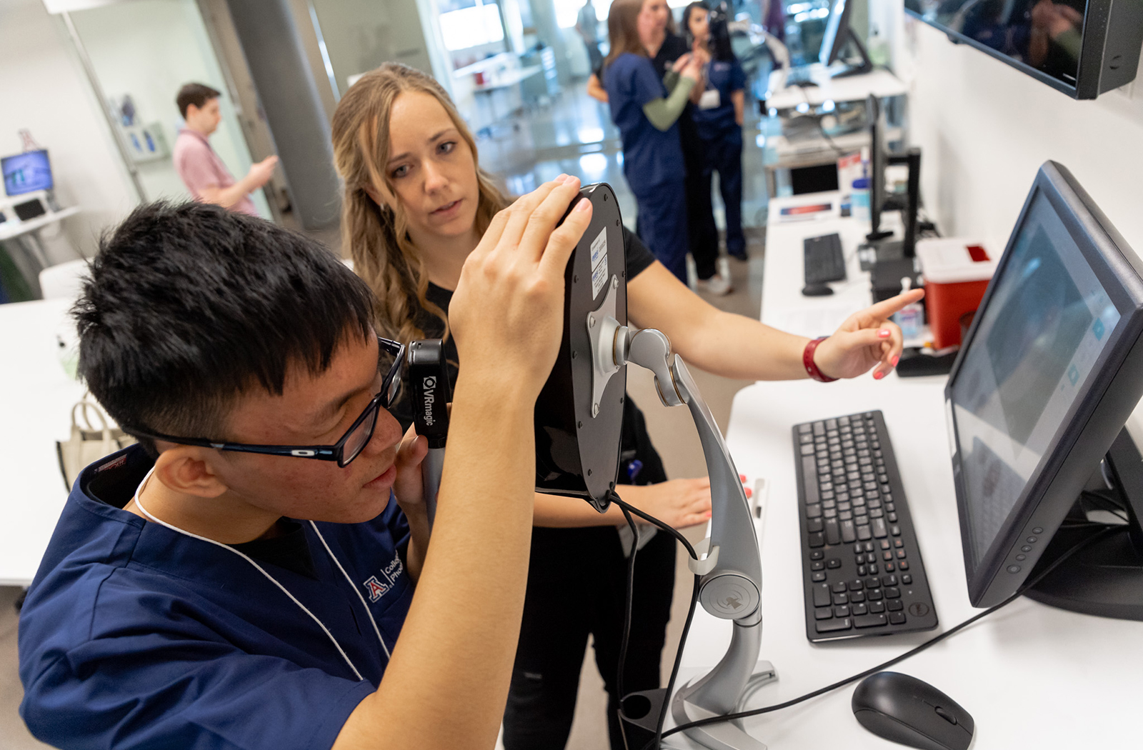 In her second year of medical school, Michelle Goforth returned to Summer Scrubs as a counselor. In her second year of medical school, Michelle Goforth returned to Summer Scrubs as a counselor.