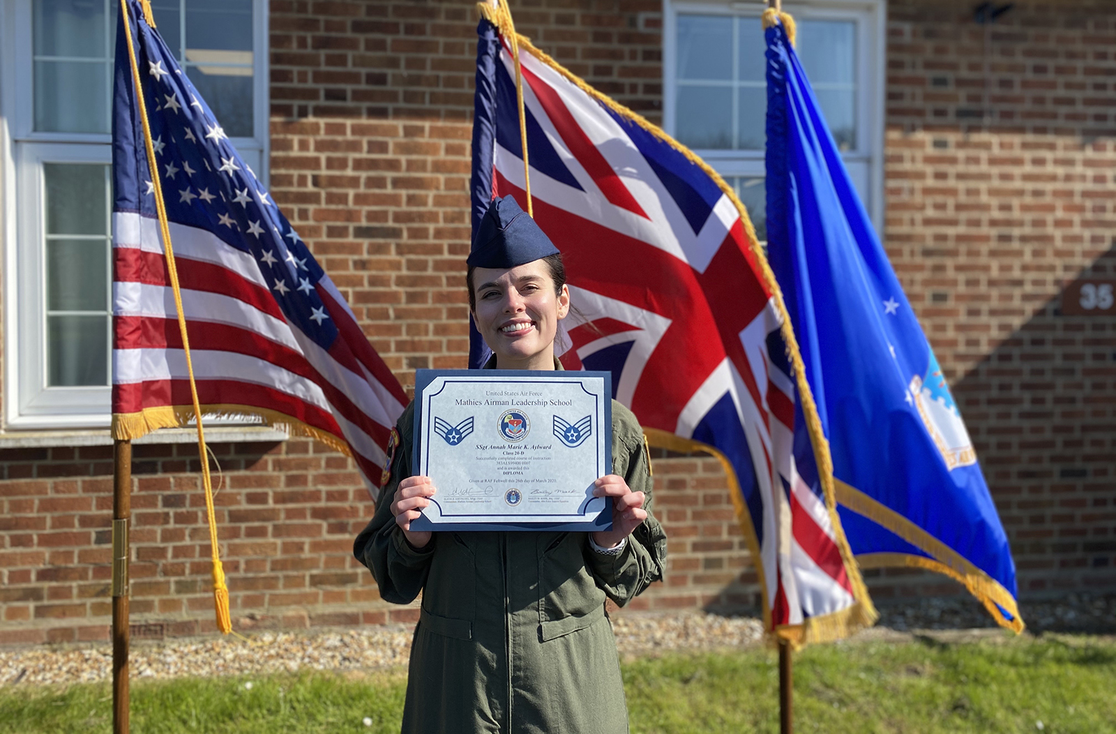 Kate Goren is an active-duty United States Air Force veteran