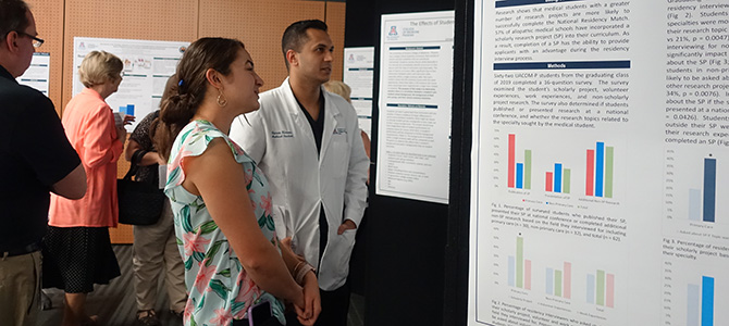 Poster Presentation at 2nd annual Research Office for Medical Education Forum 