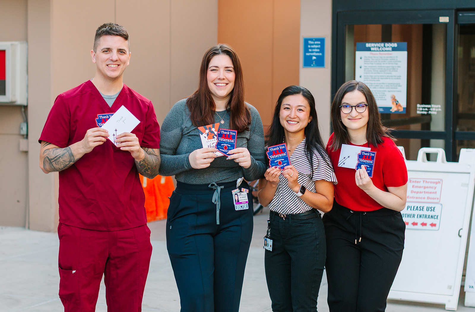 Kyle Avery, Alexis Bailey, Erika Yasuda and Christine Spatacean were all part of the larger effort to bring this event together.
