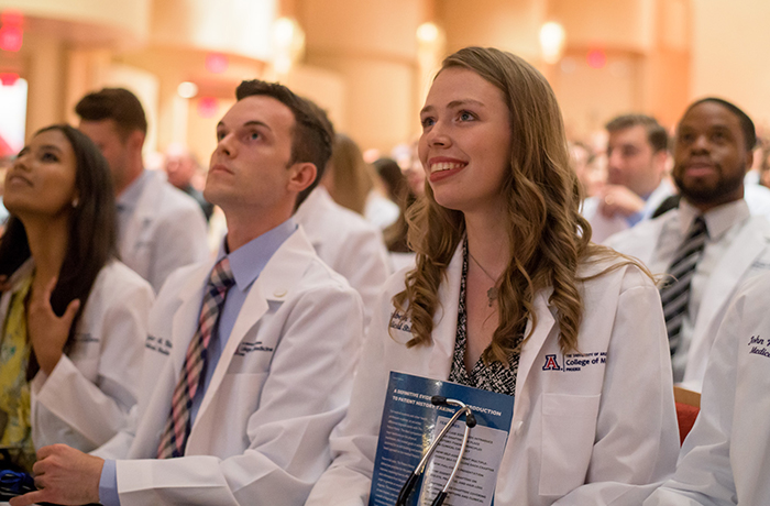 Class of 2022 Medical Students at Their White Coat Ceremony