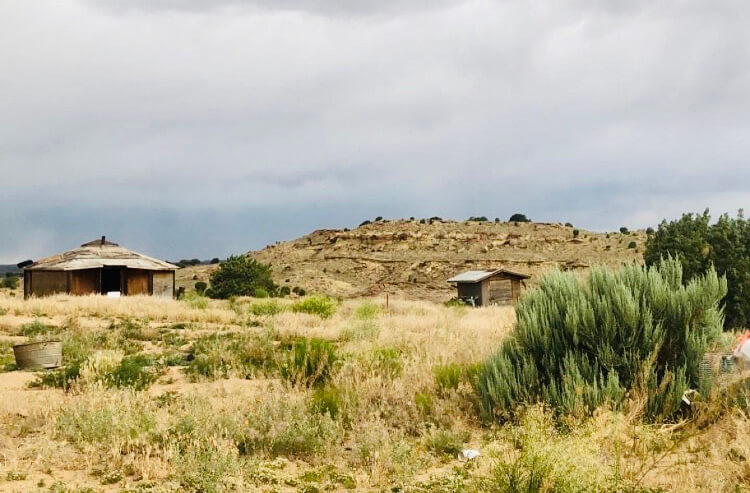 Landscape on the Navajo Reservation