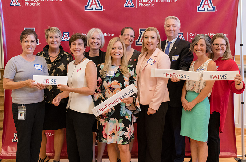 The Women in Medicine and Science Group at the College of Medicine – Phoenix with Dean Reed