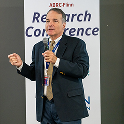 In his remarks, Dean Wondisford highlighted the important role partnerships play in research discovery. In his remarks, Dean Wondisford highlighted the important role partnerships play in research discovery.