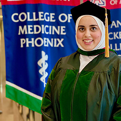 Dr. Alattar was Chosen by Her Peers to Deliver the Student Address