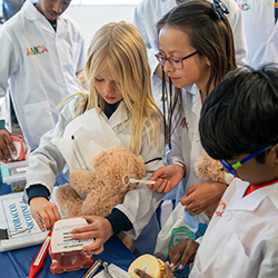 The event served as an opportunity for youth to learn more about careers in health care.