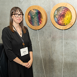 Sollars' art blends organic and digital elements to evoke reflection, reverence and responsibility.