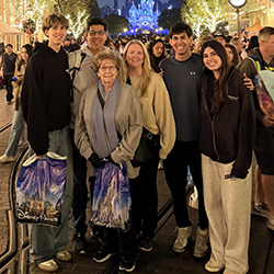 Arias' family has been an excellent source of support throughout her medical studies.