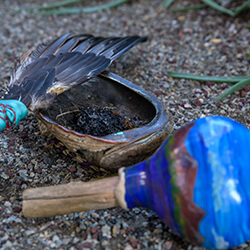 The ceremony helps students remember where they come from and gain a sense of grounding and balance