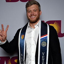 Cancemi completed his undergraduate studies at ASU after his time in the military.