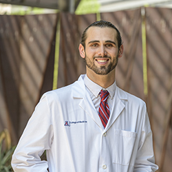 First-year medical student Marcus Childs