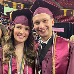 Cochrane graduated from ASU with two degrees in medical microbiology and chemistry, a minor in mathematics and a certificate in cross-sector leadership.