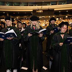 Prior to the conclusion of the ceremony, the Class of 2023 recited their Class Oath