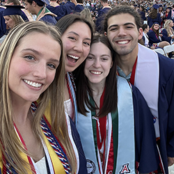 Raised in Phoenix and a graduate of the U of A, Day's return to Phoenix for medical school feels like a full-circle moment.