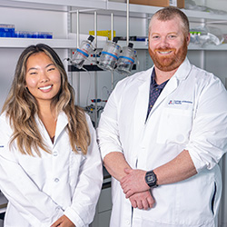 Erik Blackwood, PhD, and Amy Cai