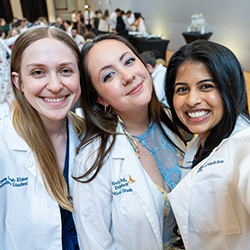 Anna Leah Eisner, Olivia Triplett and Ashwathy Goutham take a selfie at the event. Anna Leah Eisner, Olivia Triplett and Ashwathy Goutham take a selfie at the event.
