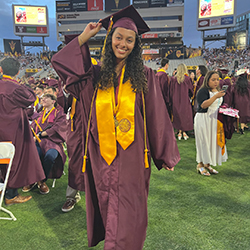 A graduate of ASU, Holman is excited to combine research and clinical practice. A graduate of ASU, Holman is excited to combine research and clinical practice.