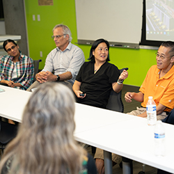The "Pearls of Wisdom" panel discussion.
