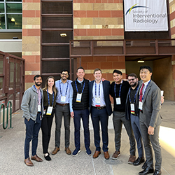 During medical school, Macker was able to attend the Society of Interventional Radiology meeting in downtown Phoenix