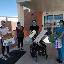 Delivering Supplies to Kayenta Medical Center