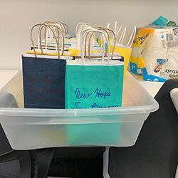 Goodie Bags Given to Patients at Their Prenatal Appointments
