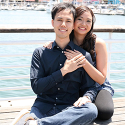 Diep Nguyen and Julie Tran